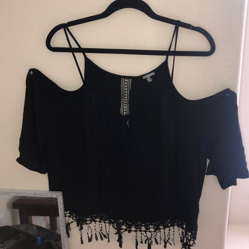 Black Charlotte Russe top